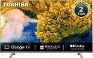 Toshiba 108 cm (43 inches) Bezelless Series 4K Ultra HD Smart LED Google TV 43C350LP