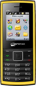 Micromax X103 (Yellow) price in India.