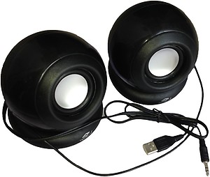 Terabyte TB-008T 2.0 Multimedia Speakers for Laptop,PC, Mobiles & more- Red & Black price in India.