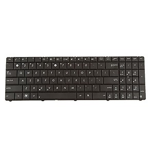 Homyl Laptop Keyboard for Asus X54H X55 X55V X55VD X53S X75V X61S US English Black price in India.