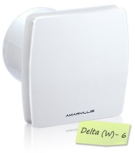 AMARYLLIS Bathroom Exhaust Fan Phi(W)-6, 6 Inches, White/Ivory price in India.