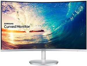 SAMSUNG advanced 27 inch Curved Full HD LED Backlit VA Panel Monitor (LC27F591FDWXXL)(Response Time: 4 ms, 60 Hz Refresh Rate) price in India.