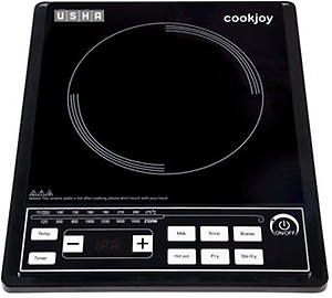 USHA IC C2102P Induction Cooktop(Black, Push Button) price in India.