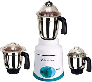 Celebration MG16-712 New_MG16-712 600 W Juicer Mixer Grinder (3 Jars, Green) price in India.