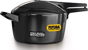 Futura Hard Anodised Deep-Fry Pan 3.75 L, 30 cm, 4.06 mm Induction Compatible Base price in India.