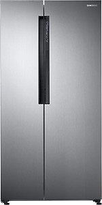 Samsung 674 L Frost Free Side By Side Inverter Refrigerator (RS62K60A7SL, Steel) price in India.