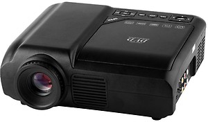 Voltegic ™ Optima MovieTime DVD Projector 60 lm LED Corded Portable Projector  (Black) price in India.
