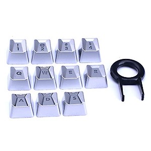 HUYUN Performance Gaming Key caps for Logitech G810 G413 G310 K840 G613 Romer-G Mechanical Keyboard price in India.