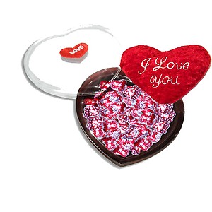 Naughty Love-Nutty Valentine Hearts Chocolates price in India.