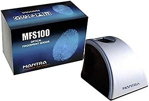 MFS100 Biometric Fingerprint Scanner with RD Service price in India.
