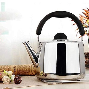 3nh Stainless Steel Thick teapot Large Capacity Household electromagnetic Cooker Kettle: 2.5L price in India.