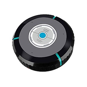 HASTHIP® Home Automatic Vacuum Smart Floor Cleaning Robot Auto Dust Hair Paper Dirt Magic Broom Cleaner/Sweeper (Black) price in India.