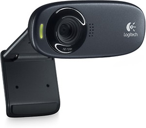 Logitech C310 Digital HD Webcam with Widescreen HD Video Calling, HD Light Correction, Noise-Reducing Mic, for Skype, FaceTime, Hangouts, WebEx, PC/Mac/Laptop/MacBook/Tablet - (Black, HD 720p/30fps) price in .
