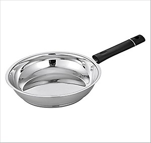Camro Fry pan Induction Bottom Stainless Steel 2.0 LTR price in India.
