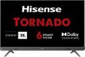 Hisense 126 cm (50 inch) 2Yr Warranty 4K Ultra HD Smart Certified Android LED TV 50A73F (Black) with 102W JBL Speakers, Dolby Vision and Atmos price in India.