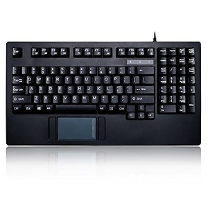 Adesso AKB-425UB - Easytouch Rackmount USB Touchpad Keyboard, Black price in India.