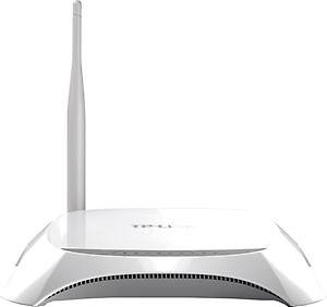 TP-Link TL-MR3420 300 Mbps 2.4GHz 3G/4G Wi-Fi Router, 1 USB 2.0 Port, WPS Button, No Configuration Required, Bandwidth Control, N300 Wireless WiFi with Omni directional Antennas, Reverse SMA price in India.