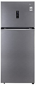 LG 408 L Inverter 3 Star Frost Free Double Door Convertible Refrigerator with Wi-Fi (GL-T412VDSX) price in India.