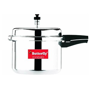 Butterfly Standard Inner Lid 3.0 liter 3 L Pressure Cooker  (Aluminium) price in .