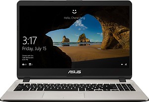 ASUS X507 (Core i3-6th Gen /8 GB/ 1TB HDD / 15.6" FHD/Windows 10) Thin and Light X507UA- EJ216T (Icicle Gold /1.68 kg) price in India.
