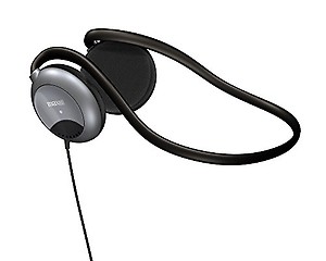 Maxell Nb-201 Stereo Line Neckband Headphones-Silver (190316),Over Ear,Wired price in India.