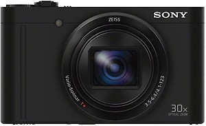 SONY CyberShot DSC-WX500/BCIN5  (18.2 MP, 30 Optical Zoom, 120x Digital Zoom, Black) price in India.