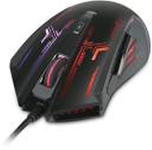 Lenovo Legion M200 RGB Gaming Wired USB Mouse, Ambidextrous, 6-Buttons, Upto 2400 DPI with 4 Levels DPI Switch, Multicolor-Colour RGB Backlight (GX30P93886) price in India.