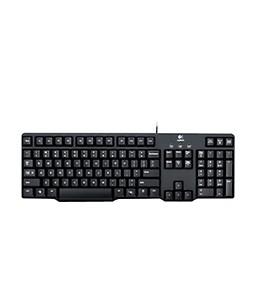 LogitechK100Classic PS/2 Keyboards (Black) price in India.
