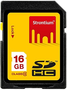 Strontium 16GB MicroSD SDHC Class10 Ultra Performance Memory Card price in India.