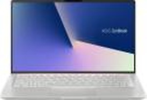ASUS ZenBook 14 UX433FN-A6124T 14-inch FHD Thin and Light Laptop (8th Gen Intel Core i5-8265U/8GB RAM/512GB PCIe SSD/Windows 10/MX150 2GB Graphics/1.19 Kg), Icicle Silver Metal price in India.