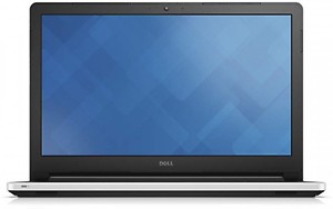 Dell Inspiron 5559 Notebook (Y566509HIN9WG) (6th Gen Intel Core i5- 8GB RAM- 1TB HDD- 39.62 cm (15.6)- Windows 10- 2GB Graphics) (White) price in India.