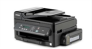 Epson M205 Multi-function WiFi Monochrome Inkjet Printer (Black Page Cost: 15 Paise)  (Black, Ink Tank) price in India.