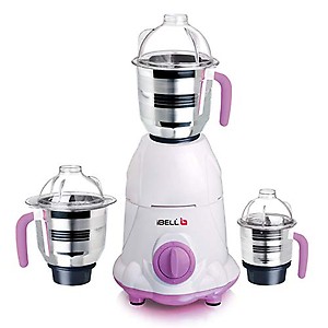 iBELL BLEND 650-Watt Premium Mixer Grinder with 3 Jar ( White And Violet ) price in India.
