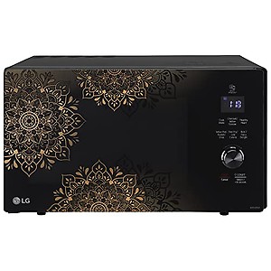 LG 28 L Charcoal Convection Microwave Oven (MJEN286UI, Black, 360° Motorised Rotisserie & Charcoal Lighting Heater) price in India.