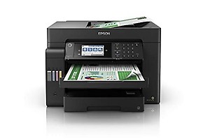 Epson EcoTank L15150 Print, Scan, Copy, Fax, ADF, Auto Duplex,WiFi,Network A3 Printer, Black, Medium price in India.