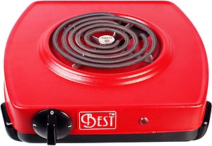 Vintage 2000 Watts with Indicator G Coil Hot Plate Iron Induction Cooktop Stove/Cookers (Red, Large) price in India.