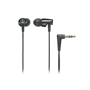 Audio-Technica SonicFuel In-Ear Wired Headphones with Mic (ATH-CLR100ISBK , Black) price in India.