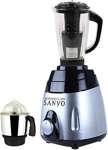 Masterclass Sanyo MA ABS Body MGJ WF 2017-5 MA MGJ WF 2017-5 600 W Mixer Grinder (2 Jars, Multicolor) price in India.