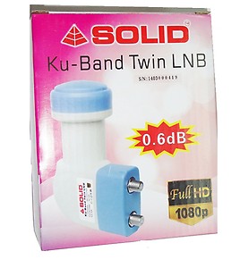 Solid Universal Ku-Band 2 Out put LNB price in India.