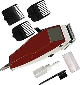 POWERNRI® Corded Hair Trimmer Zero Machine For Men (Red) price in India.