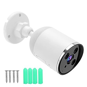 ZORBES Security Camera with WiFi 1080P HD Night Vision IP66 2.4G Wireless Monitor Outdoor Camera for Home Security Motion Detection Dual Antenna Signal Receiving for Monitoring 2-Way Audio, White price in India.