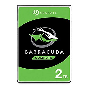 Seagate Barracuda Internal Hard Drive 2TB SATA 6Gb/s 128MB Cache 2.5-Inch 7mm - Frustration Free Packaging (ST2000LMZ15) price in India.