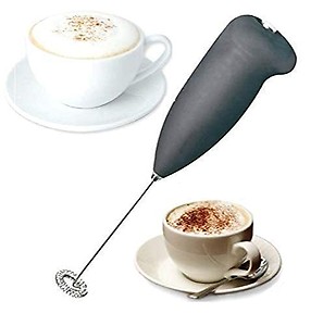 ALESSO Mini Coffee Milk Egg Beater Electric Foam Hand Blender Mixer Classic Sleek Design Froth Whisker Latte Maker for Milk,Coffee, Beater,Juice,Cafe Latte,Cappuccino price in India.