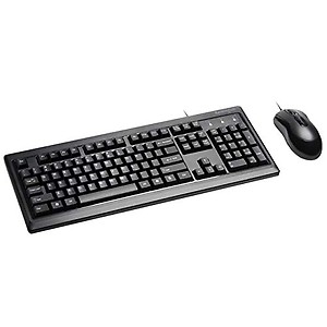 Kensington Mouse-in-a-Box and Keyboard Wired USB Desktop Set (K72436AM) price in India.