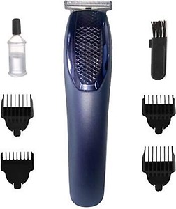 VARNITYA Rechargeable Stainless Steel Blade Hair Clipper With 4 Adjustable Head Beard Trimmer For Grooming Set (Blue) price in India.