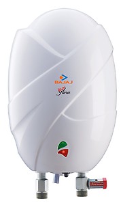 Bajaj Flora Instant 1 Litre Vertical Water Heater, White wall mounting price in India.
