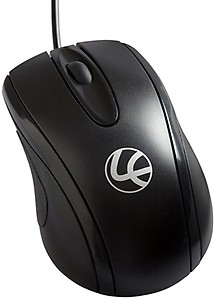 LAPCARE Optical L-70 Wired Optical Mouse(USB, Black) price in India.