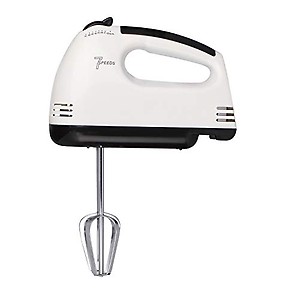 JM SELLER Multifunctional Hand Mixer for Egg Beater and Food Blender with 7 Speed Handheld Processor Automatic Electric Kitchen Tool (White) price in India.