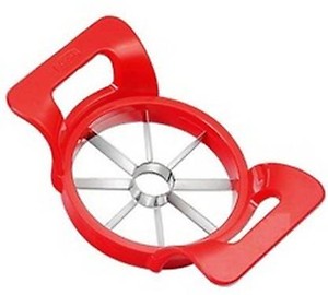 apple cutter with stailess steel bade (Plastic Apple cutter With Stainless Steel Blade Red color 1 pcs apple slicer) price in India.