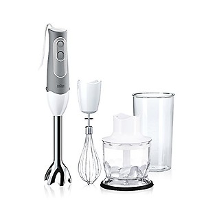 Braun Stainless Steel Mq 525 600 Watts Omelette Hand Blender (Silver, Grey) price in India.
